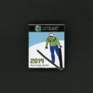 Intelsat pin: Sochi Winter Olympics, 2014