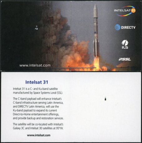 intelsat 31 card