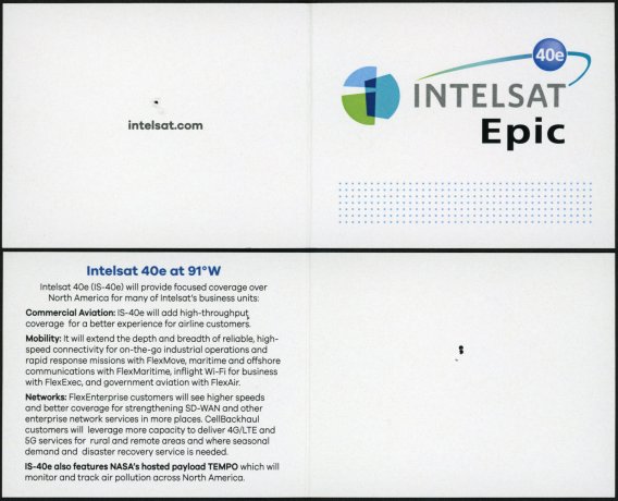 intelsat epic 40e card