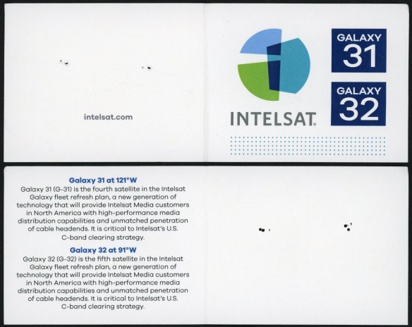 intelsat galaxy 31 32 card