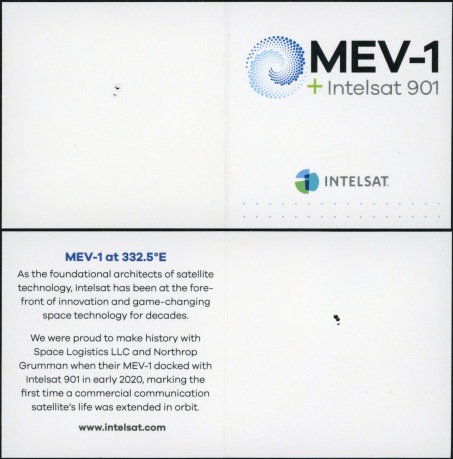 intelsat mev 1 card