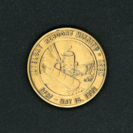 Intelsat medal: Intelsat Reboost Mission, 1992