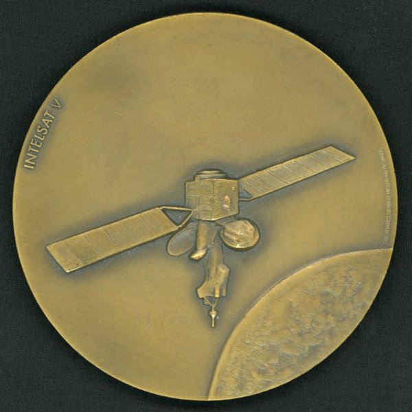 Intelsat medal: CPRM Intelsat V, 1988