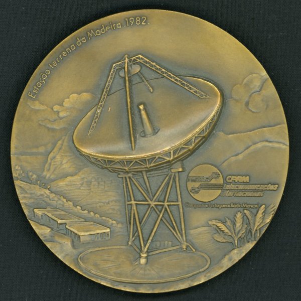 Intelsat medal: CPRM Intelsat V, 1988