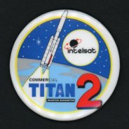 Intelsat pin: Commercial Tital 2, 1990